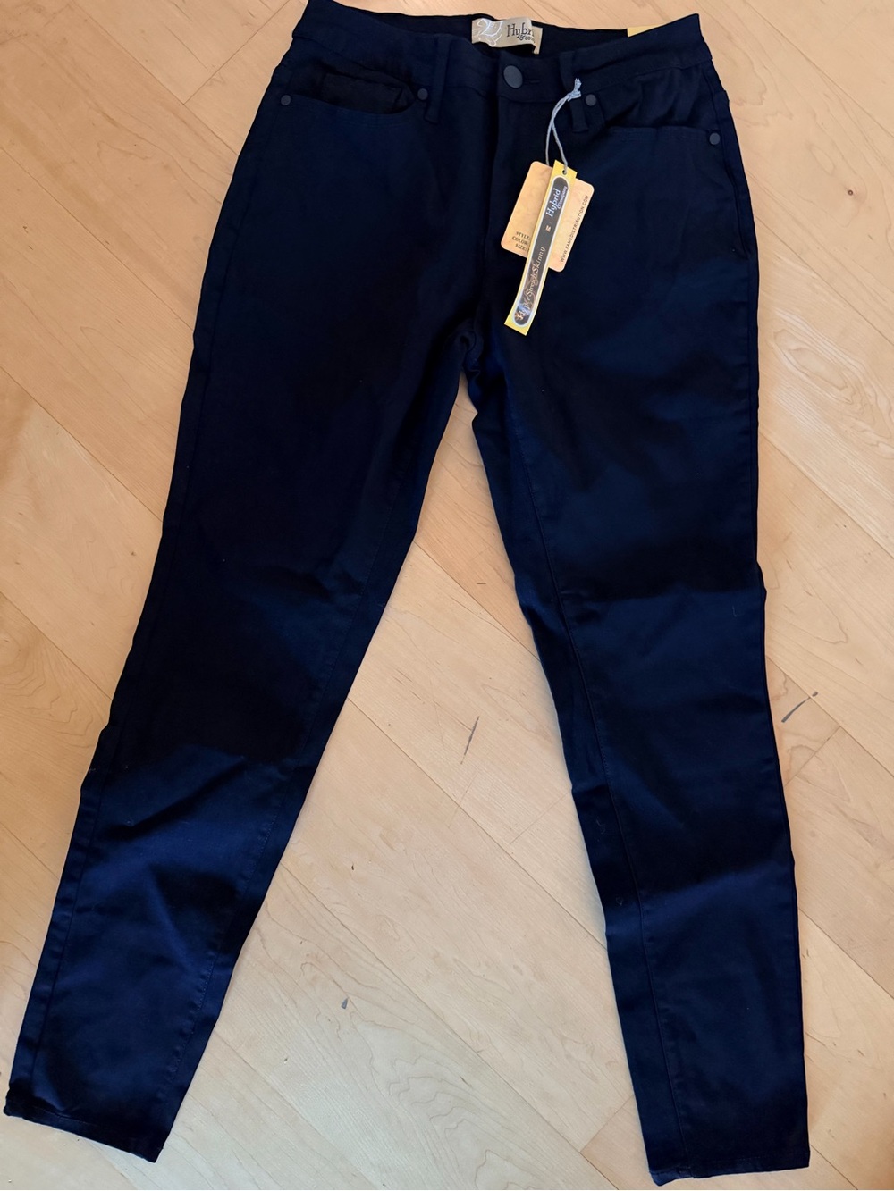 Hybrid & company Black Slim Stretch Chinos - Women's